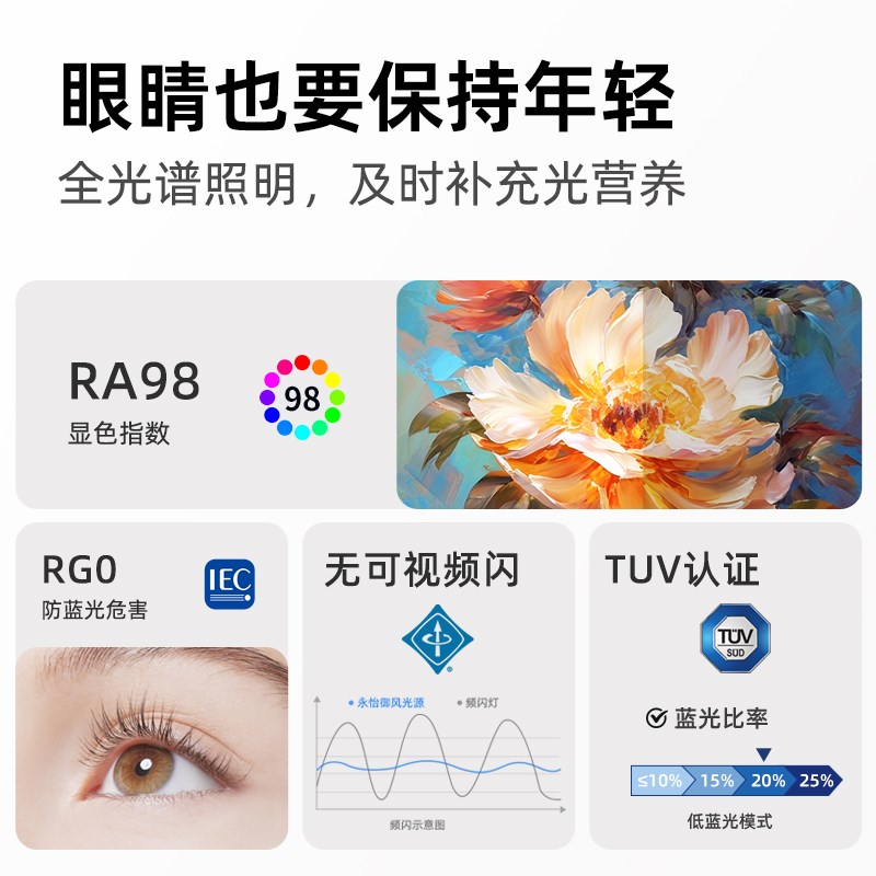2025a年新款风扇灯客厅餐厅家用电风扇灯轻奢隐形吊扇灯