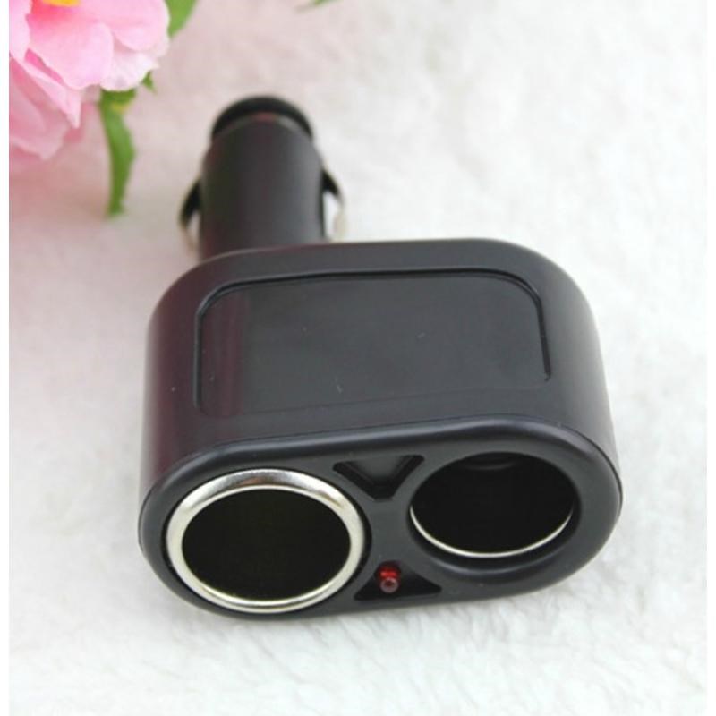 包邮 一分二不带线点烟器汽车点烟器一拖二插R座车载点烟器插头