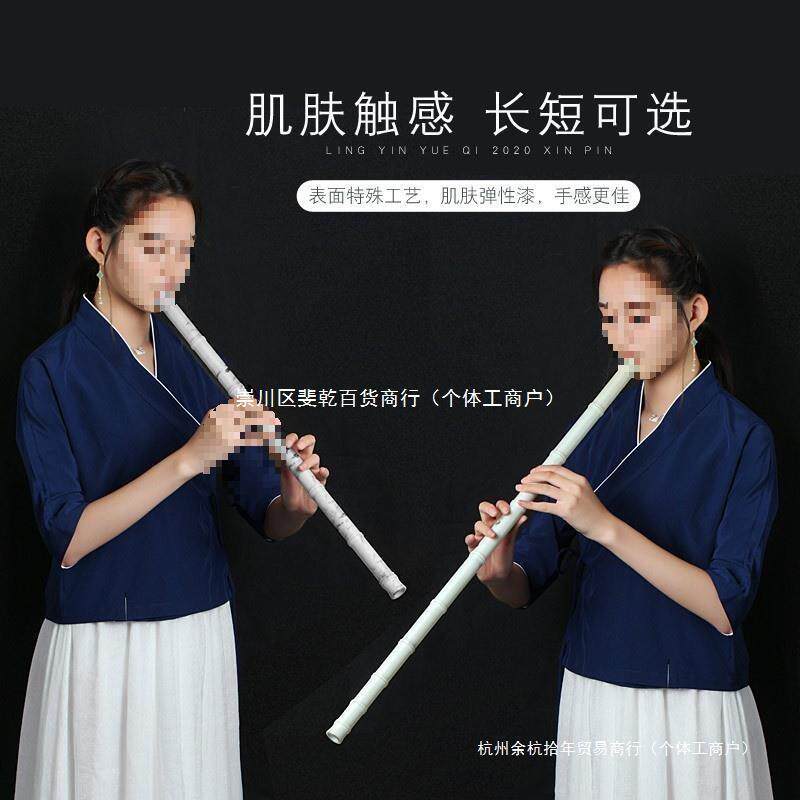 专业演奏树脂孔洞箫不开裂初学短玉萧笛G调古风九节长萧乐器长笛