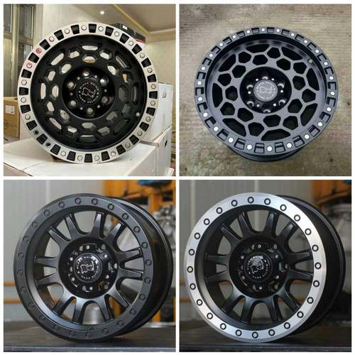 16寸17寸18寸越野轮毂风骏皮卡五十铃皮卡哈帕杰罗黑金刚坦克300