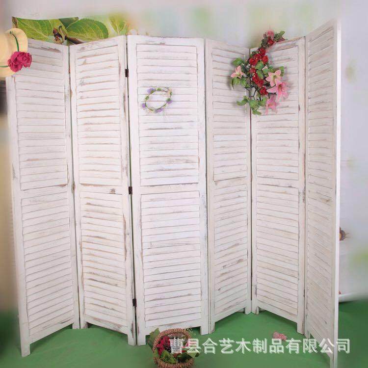 办公室移动屏风木制百叶屏风做旧装饰折叠隔断时尚客厅服装店折屏,鲜花速递/花卉仿真/绿植园艺,割草机/草坪机,淘宝优惠券,粉丝福利购,淘宝优惠卷