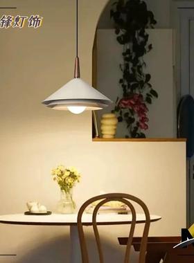 原木风小吊灯法式复古中古餐厅浪漫单头阳台吧台后现代卧室床头灯