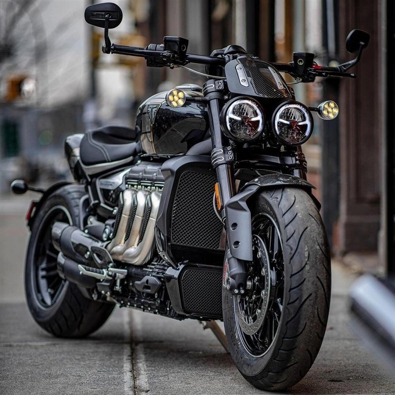 进口凯旋火箭哈雷金刚狼复古重机1200奔达燎700灰石300趴赛摩托车