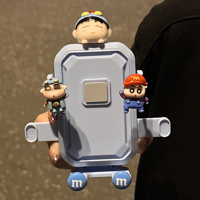 电动车手机支架2025新款可爱自行车电瓶车防震摩托车导航手机支架