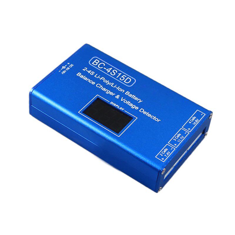 BC-4S15D 航模锂电池充电器 2S/3S/4S 平衡充 带显示屏 可做电显