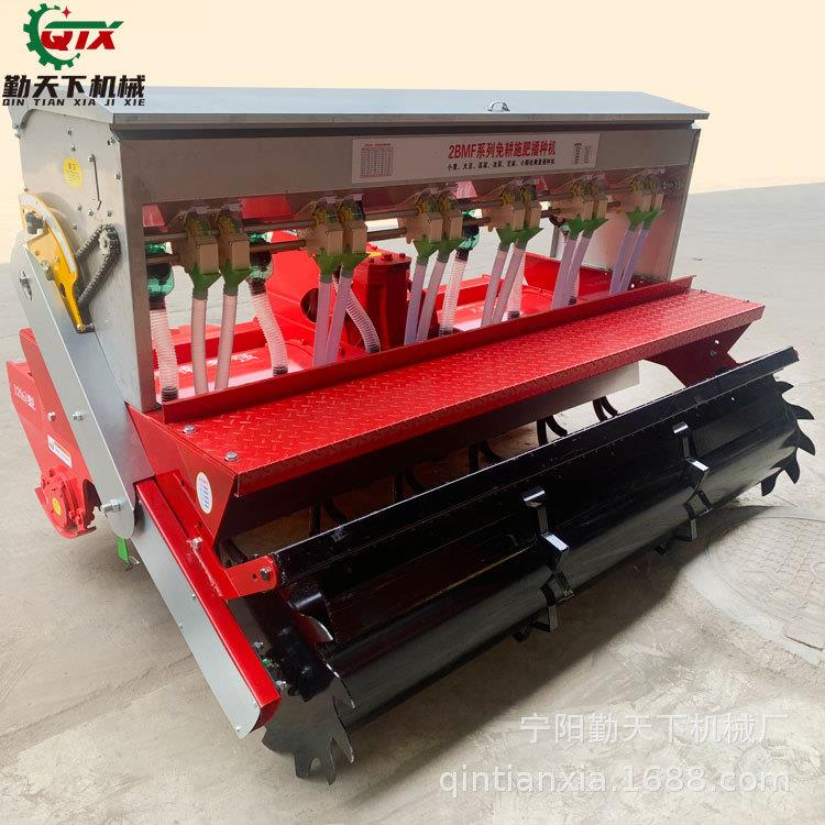 四轮拖拉机牵引小麦旋耕播种机多功能玉米旱稻花生高粱种植机