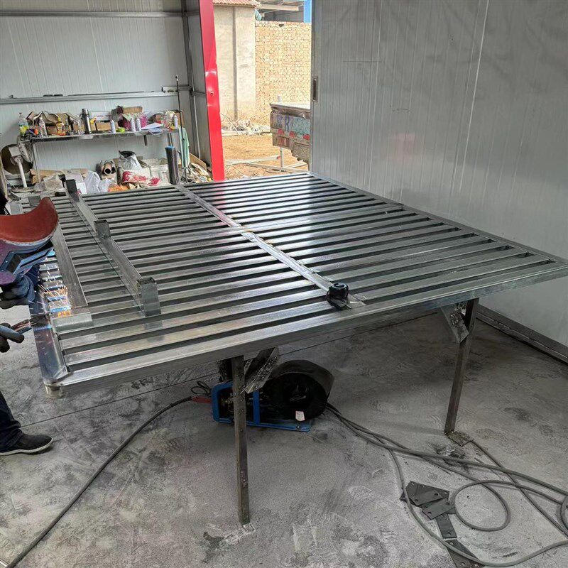 2x2.2米悬浮床无床头铁架钢架铁艺主卧双人床榻榻米排骨架悬空床