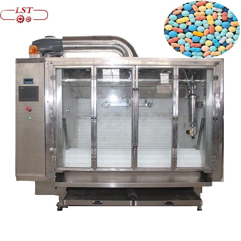 大型包衣机全自动带式包衣设备果干巧克力包衣工厂直销
