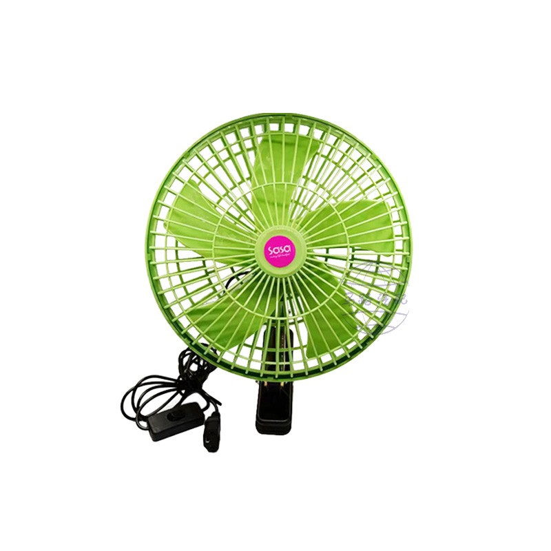 电动车风扇48伏电动三轮四轮封闭车载电扇60vR摇头风扇电车通用扇