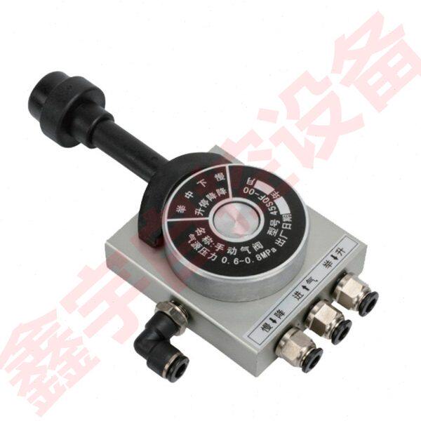 卸车翻斗车 4孔手动气阀举升阀限位阀 红色手柄 汽车升降阀