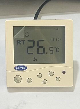 开利原装中央空调温控器风机盘管控制器TMS810RC带485通讯TM910SA