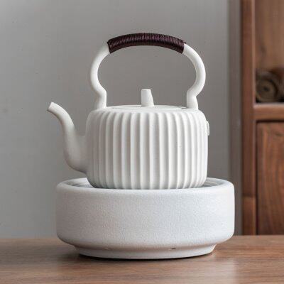 日式静音煮茶电陶炉台式小型家用陶瓷茶炉铁壶陶壶烧水底座可定时