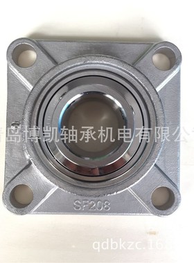 不锈钢带座外球面轴承SCuF213内孔65方形轴承座 耐腐蚀