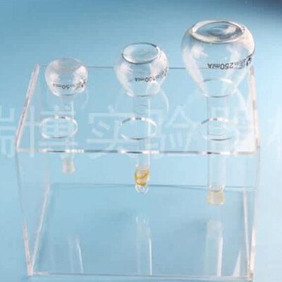 倒挂有机玻璃容量瓶架 6孔 250/500/1000ml