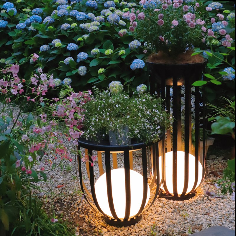 户外灯防水太阳能灯别墅露台灯庭院花园氛围灯茶几X灯花架草坪灯