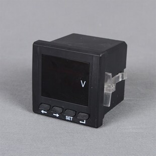 智能单相数显电压表 交流  450V 750v单相电压表6L2开孔质保2年