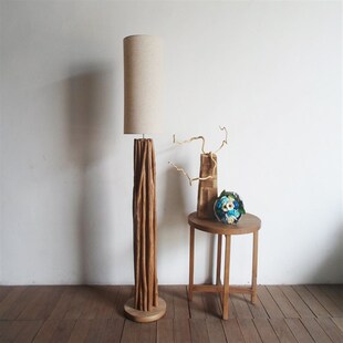 个性 树枝灯 饰灯客厅样板房东南亚风格 百多人实木落地灯民宿装