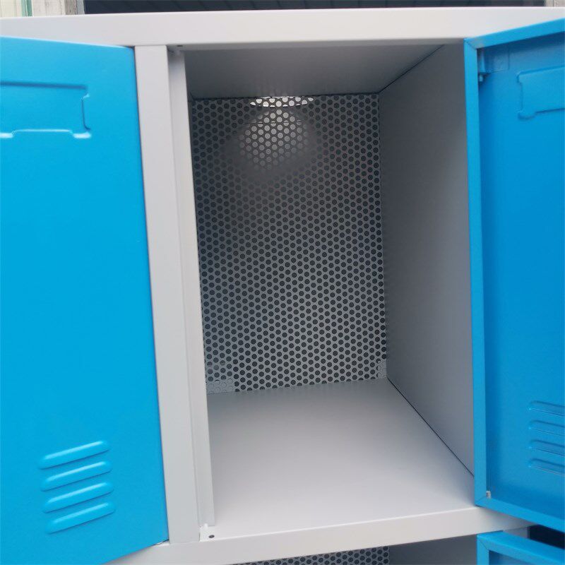 带透气孔铁皮抽气衣柜工厂员工车间通风排风钢制无臭抽风机排气管