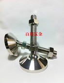 重型全金属关节蹄脚 地脚螺丝100M16M20M24 高承载铁块机床调节脚