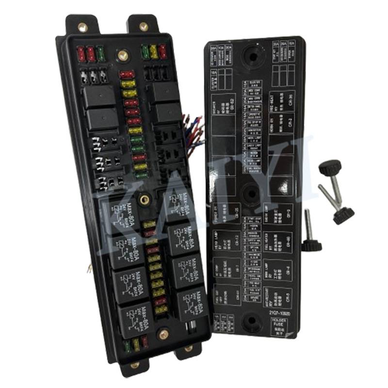 现代R140/220/300LC-9S/480-9/HX220L/HL740-F保险丝盒21Q7-10920