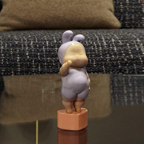 稀奇艺术mini雕塑《baby赞！》桌面手玩摆件迷你玩偶高端礼品