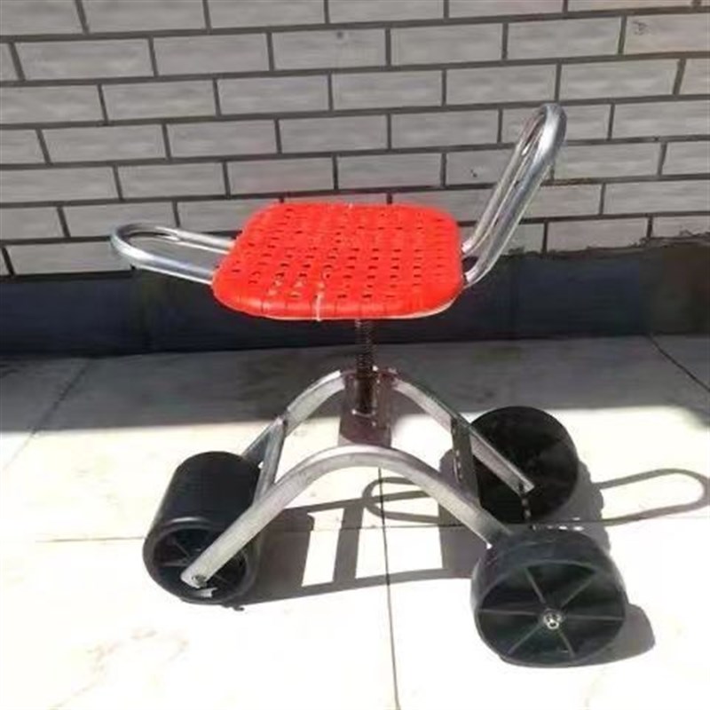 大棚凳子懒人车摘草莓s田间采拾田里车棚农用蔬菜方便花园椅子