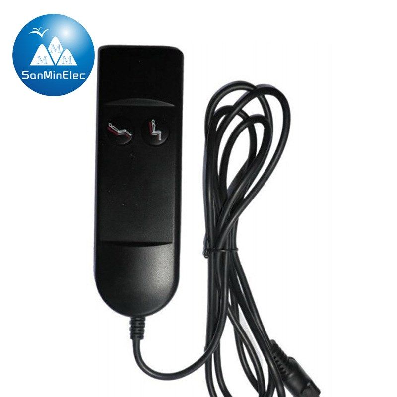 电动推杆沙发按摩椅二q四六按键升降调节开关开关控制一拖三手控