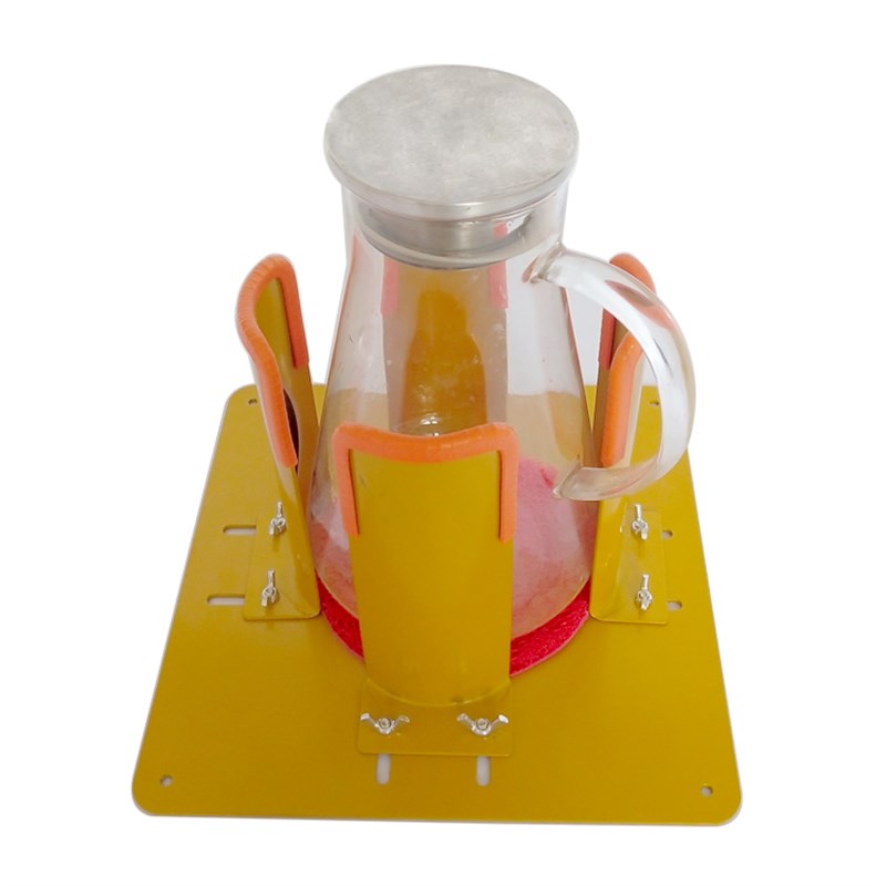 家用轿车货车司机可调节热水瓶防D倒托架暖壶支架加厚免固定底座