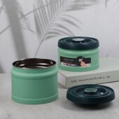 咖啡豆密封罐按压抽真空保鲜排气储存罐304不锈钢负压收纳茶叶罐