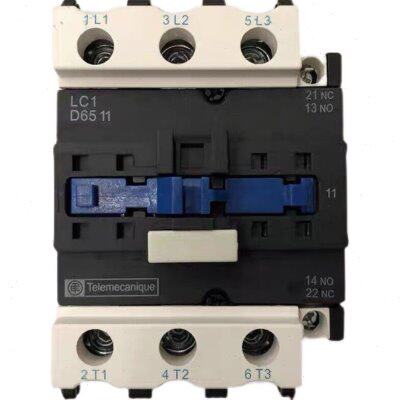 主接触器LC1D65 Telemecanique LC1-D6511 220V 电梯抱闸运行交流