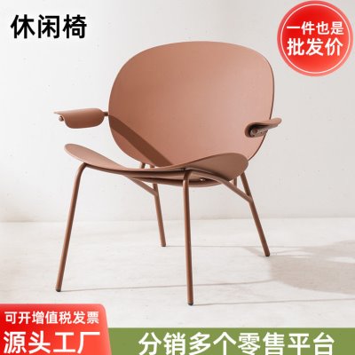 简约带扶手写字椅音乐餐厅室外靠背餐椅多功能教室塑料学生靠背椅