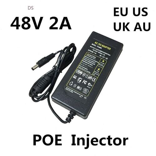 DC 48V 2A 2000MA 96W POE Power Supply Adapter 48 V Volt