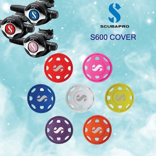 Scubapro S600二级呼吸调节器彩色盖 Cover 彩色颜色盖潜水