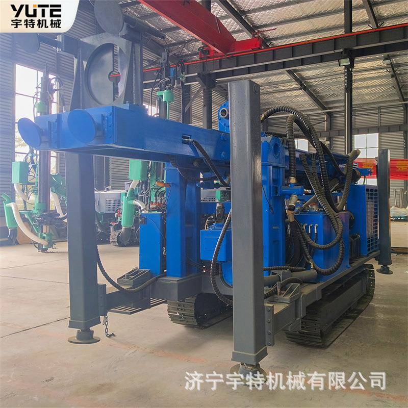 煤矿岩石钻机矿井工程用打孔注浆钻机煤矿用履带式全液压坑道钻机