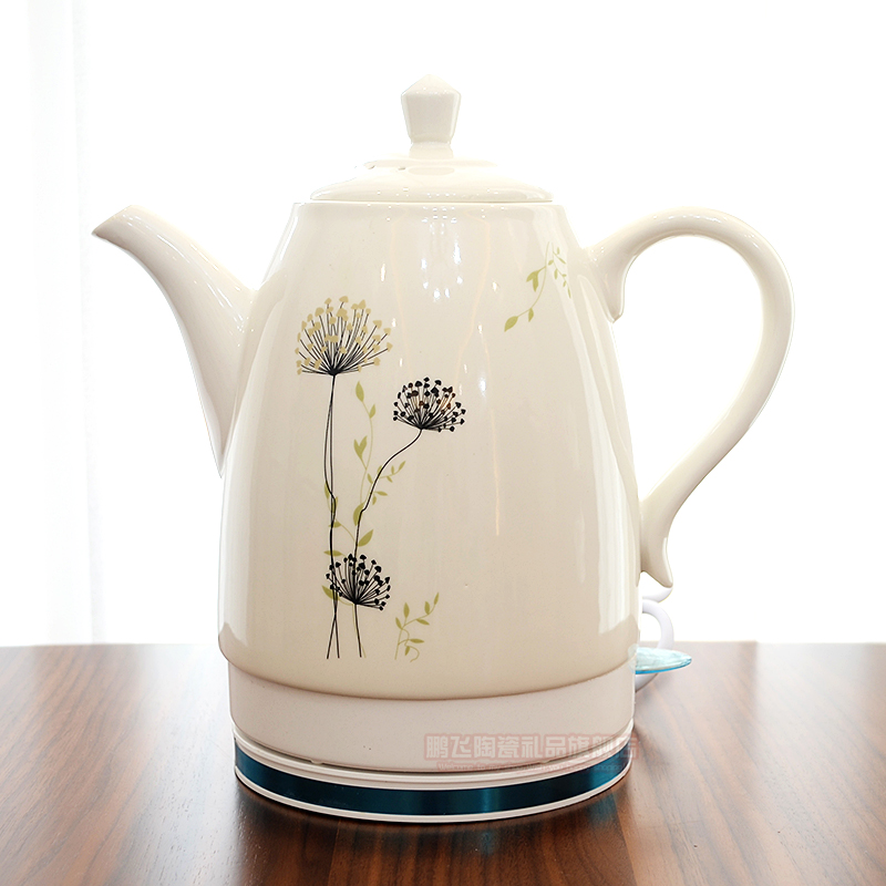 景德镇陶瓷电热水壶瓷器烧水壶青花瓷泡茶壶日用功夫茶壶陶瓷电壶