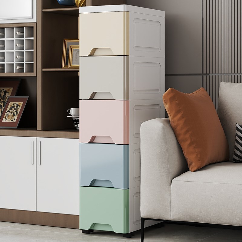 缝隙收纳柜15cm极窄25公分侧面夹缝置物架子靠墙边立柜抽拉置物架