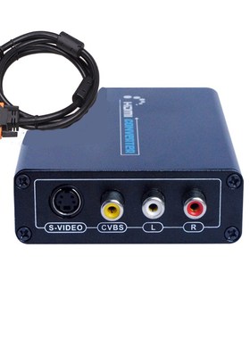 DVI转S端子svideo dvi-D转av转换器HDMI转Svideo DVI转AV视频转换
