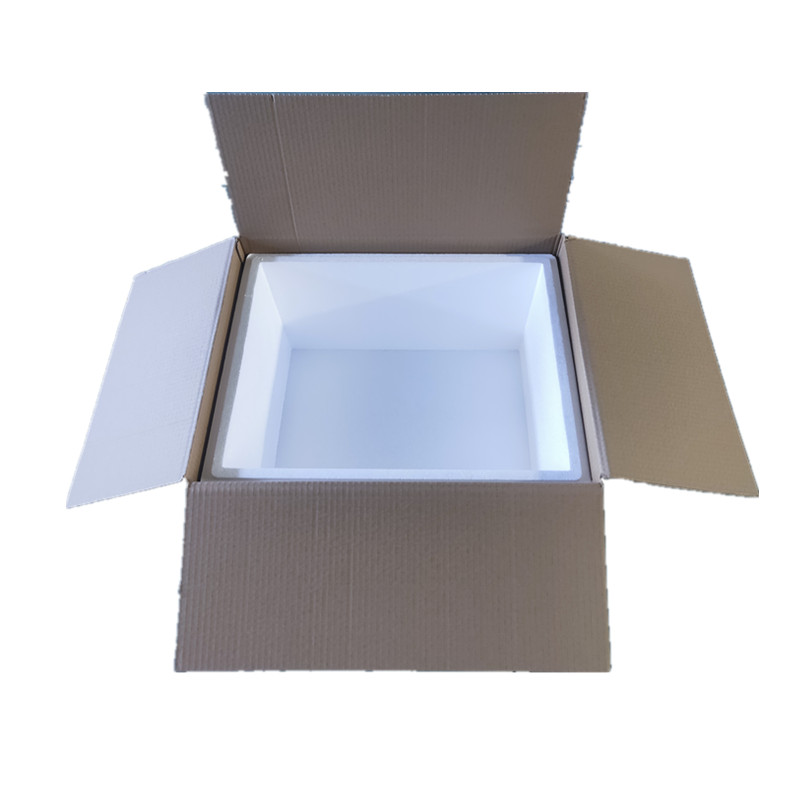 一件3个1号泡沫箱+纸箱加大加厚海鲜生鲜肉类冷藏保鲜防震保温盒