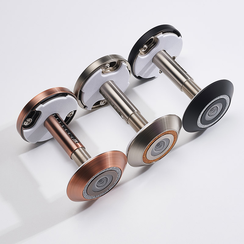 防盗猫眼防撬家用入户门高清门铃防拆堵孔神器通用防盗门猫眼门镜