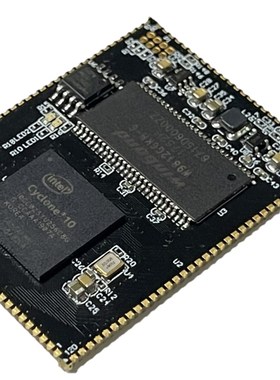 10CL025 Cyclone10LP FPGA核心板altera intel开发板邮票孔工业级