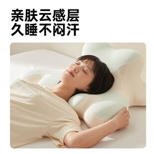 【人体工学枕手机枕专用枕套】温眠A类冰丝凉感枕套丝滑亲肤透气