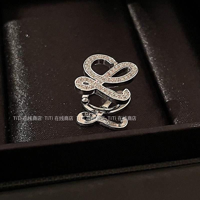 罗家满钻耳钉耳坠新款2024高质感高G级银色微镶气质锆石精致耳饰