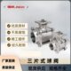304不锈钢高平台三片式 16P内螺纹全通径焊接球阀 丝扣球阀Q11F