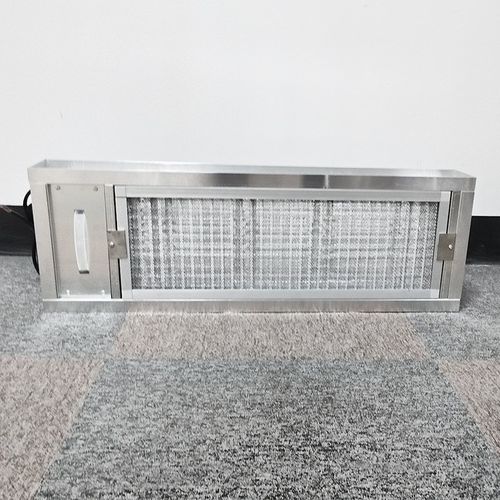 板式全截面高压静电空气净化装置驻电极回风口中央空调静电除尘器