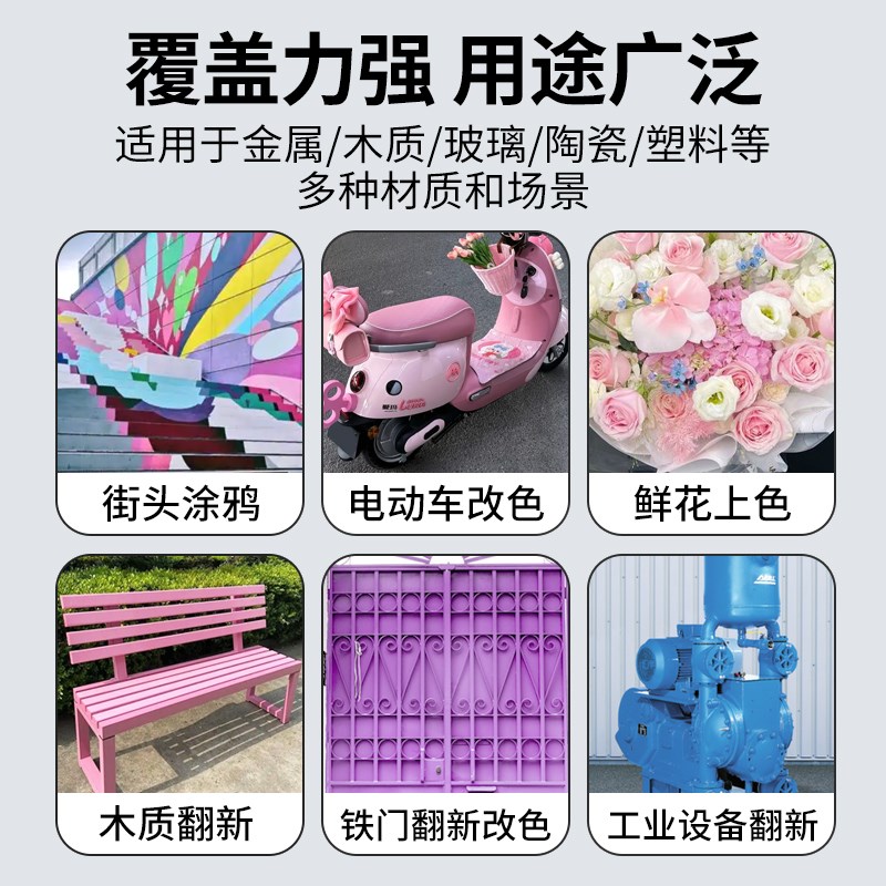 PANTONE 潘通系列粉彩色系手动喷漆少女粉马卡龙手办模型翻新改色
