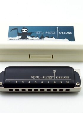 Devil Blues口琴DBD初学十孔布鲁斯蓝调10孔PADDY蓝网园园同款