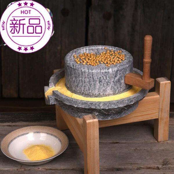 手磨家用机手推磨家用小石q磨e手工青石好用米粉手工大磨豆机