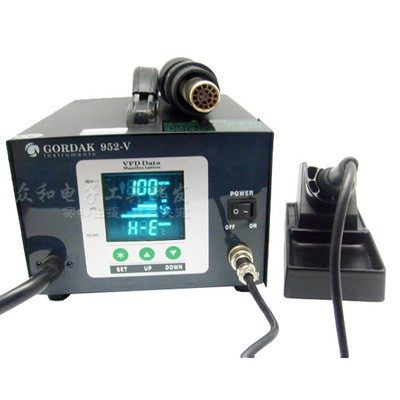 高迪原装彩屏数码智能拆焊台952-V  防静电二合一维修热风枪,橡塑材料及制品,塑料桶/塑料瓶/塑料罐,淘宝优惠券,粉丝福利购,淘宝优惠卷