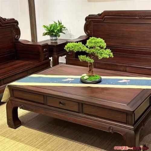 红木酸枝沙发套进口中美洲酸枝沙发素面福瑞大款123六件厂直销