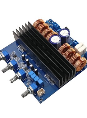 TDA7498 2.1数字功放板超越TPA3116 200W+100W+100W